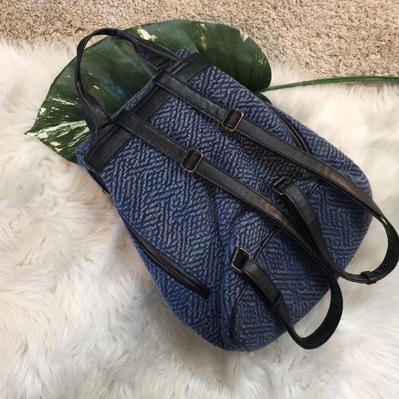 Blue mini backpack by ECOTE - Picture 7 of 7